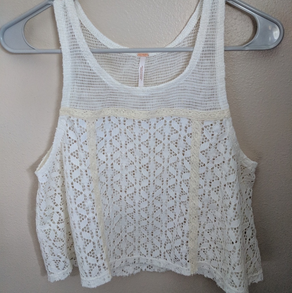 Free People Cropped Tank